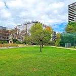 Chic Paris Studio With Private Secure Parking Bright Balcony Near Metro